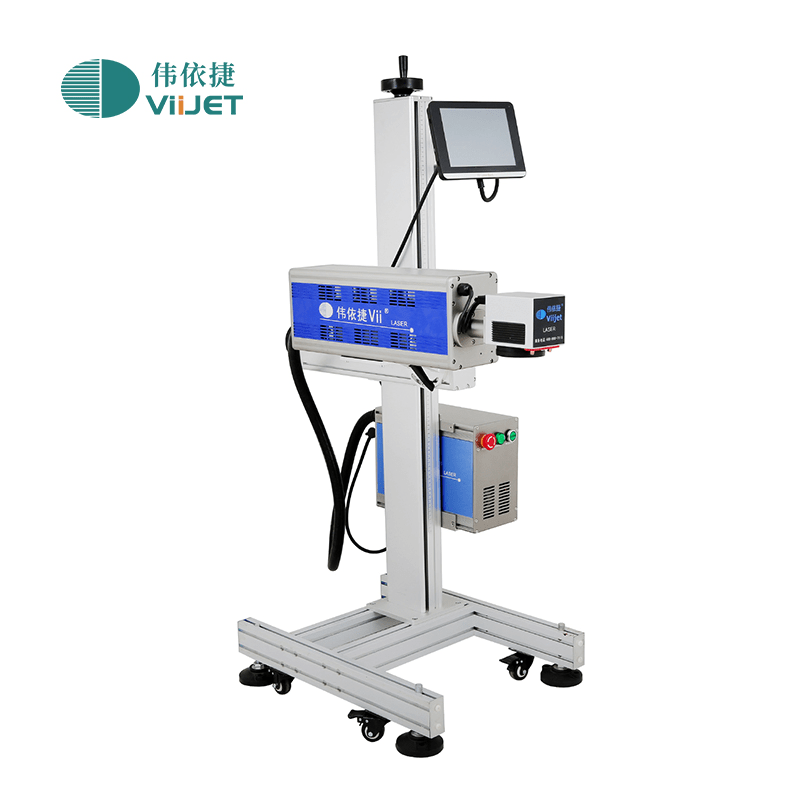 Viijet PVC Pipe Coding Marking Machine CO2 Laser Engraver/Coding