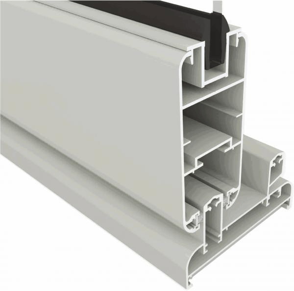 Factory PVC Window Profile UPVC Profile Extrusion Machine China UPVC