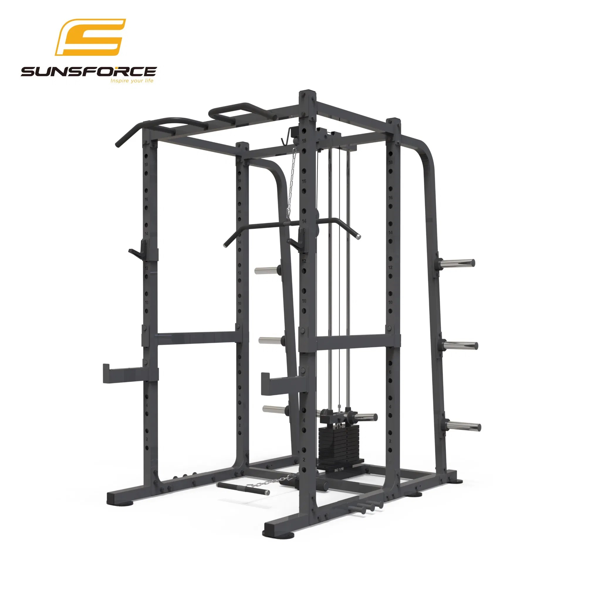 Professional Gym Exercise Equipment Power Rack Strength Machine Multi