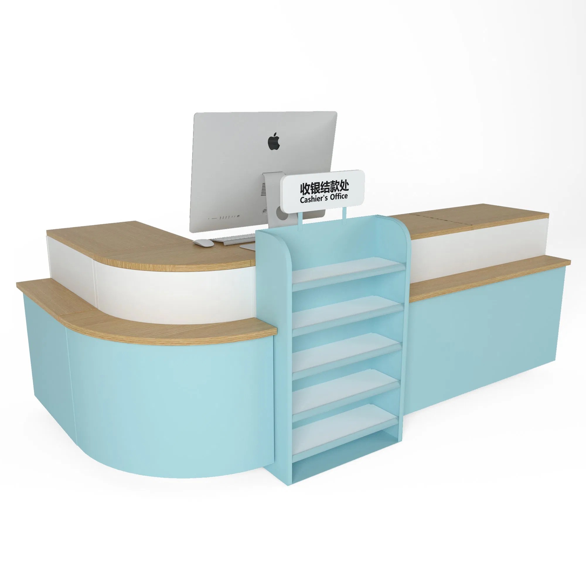 Design Retail Store Cash Counter Design China Cash Counter Table