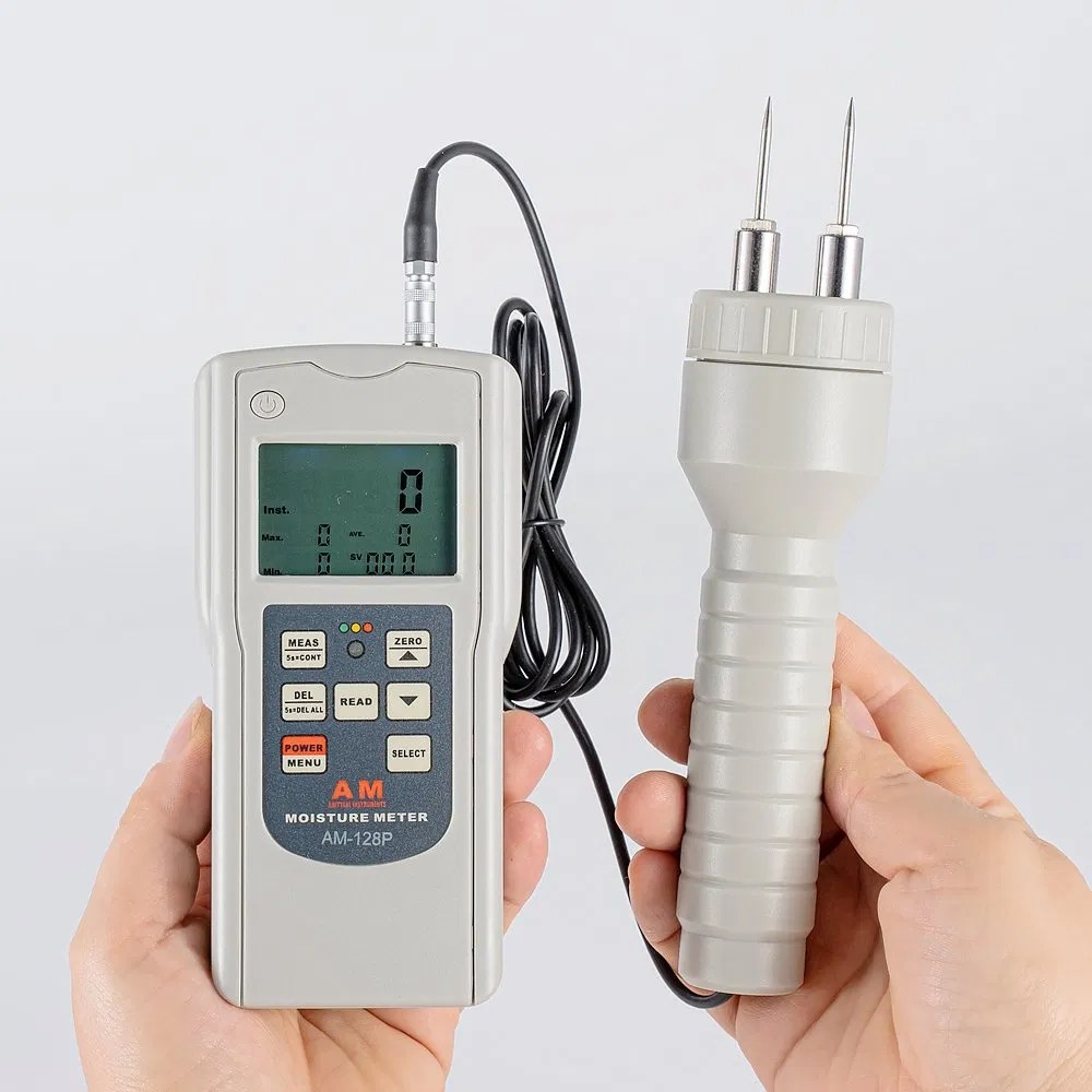 Digital Functional Grain/Maize/Rice/Soil/Wood Pin Moisture Meter
