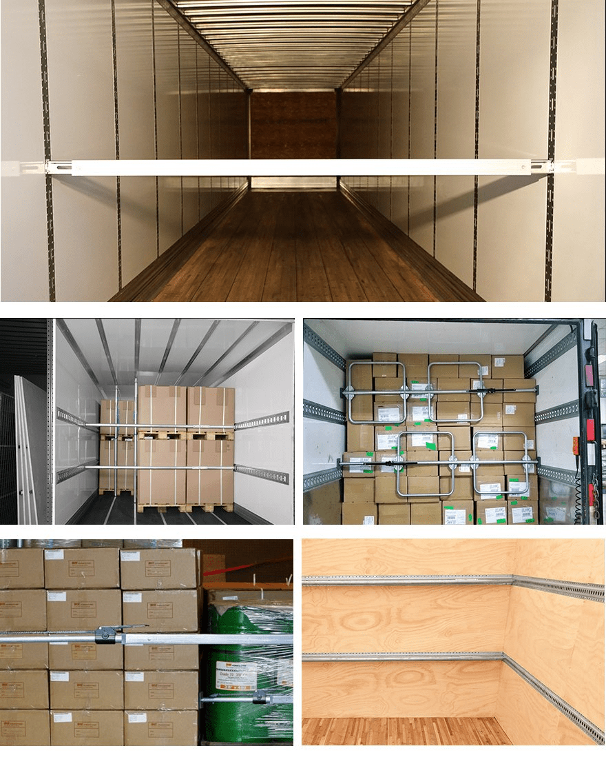 Aluninum Cargo Separation Bar Ratcheting Trailer Load Bar China Aluninum Cargo Bar and Cargo Bar