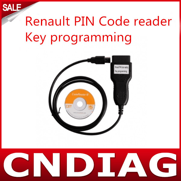 OBD2 Auto for Renault Pin Code Reader Key Programmming Obdii Key Code