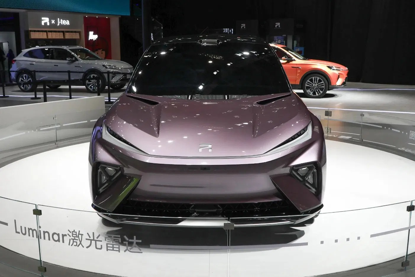 High Performance Electric Car Rising Auto R7 EV Cars with Popular Color Streamer Powder China