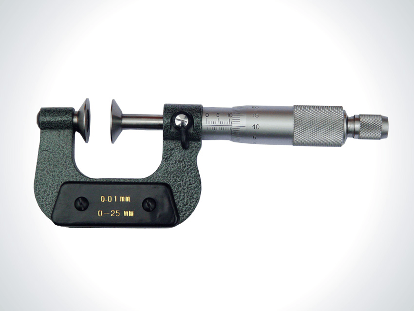 China Disk Type Micrometer China With Disc Measuring Faces, Gear Root