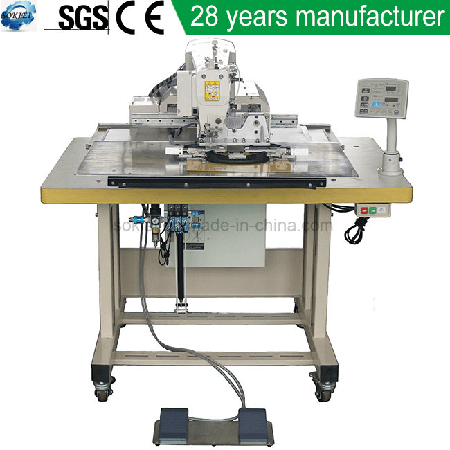 Automatic Baseball Cap Visor Program Electronic Pattern Sewing Machine