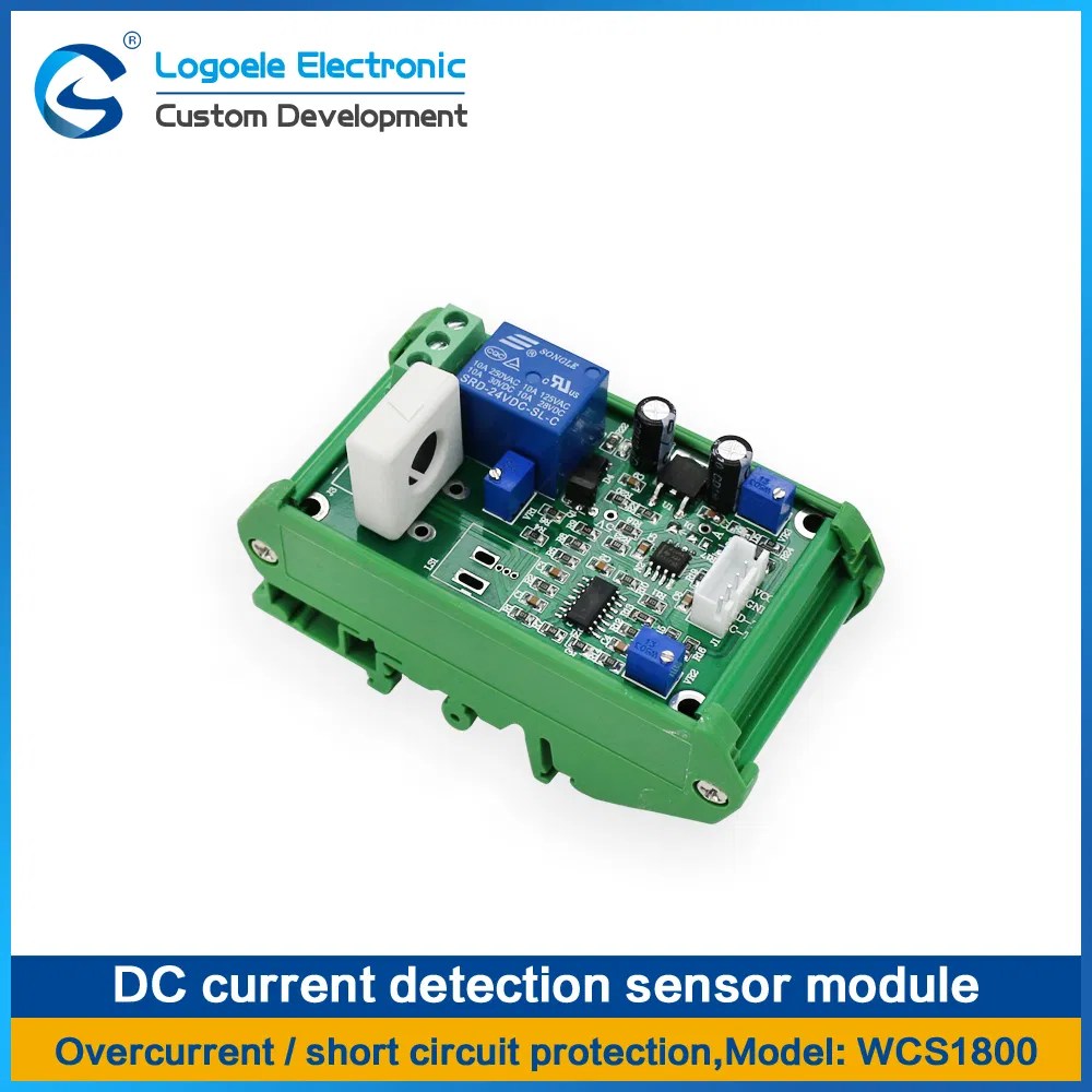Linear Switching Output Wcs1800 Circuit Module Hall Effect AC Current Sensor DC 12V 24V