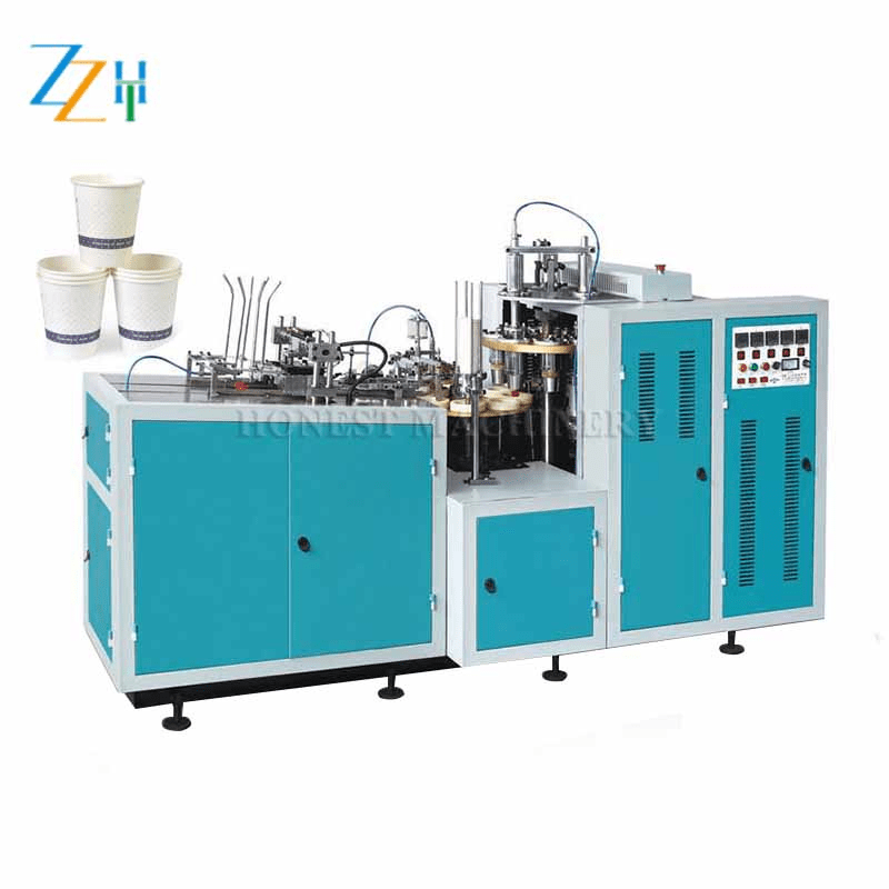 Advanced Structure Disposable Cup Making Machine / Coffee Cup Making Machine China Coffee Cup