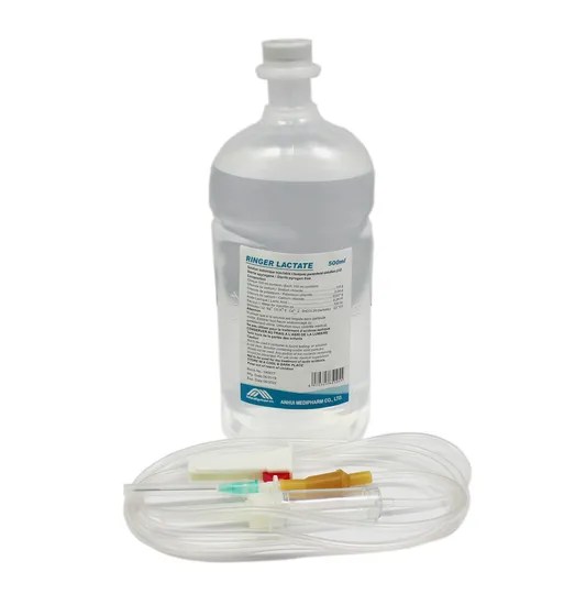 Sodium Lactate Ringer Injection 500ml Finished Medicines with GMP IV