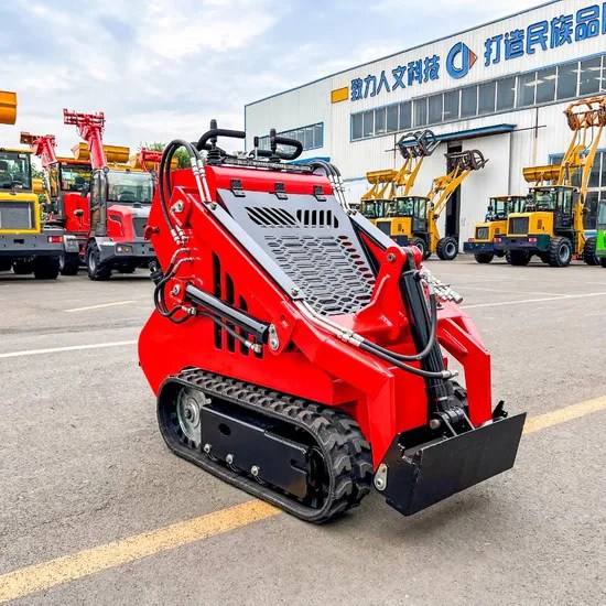 17kw Stand on Skid Steers Mini Track Loaders Mini Skid Steer Mini Skid