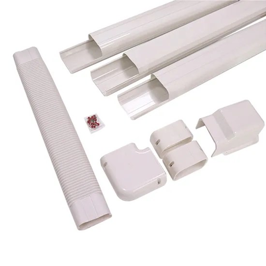 HVAC Parts Decorative PVC Line Set Cover Kit China AC Line Set Cover