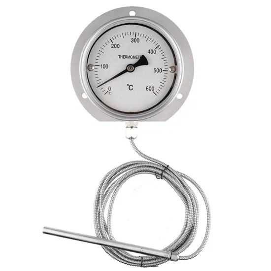 4 Inch Capillary Dial Type Gas Filled Barbecue Grill Pressure