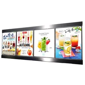 China Menu Light Box Display Advertising Led Slim Light Box China