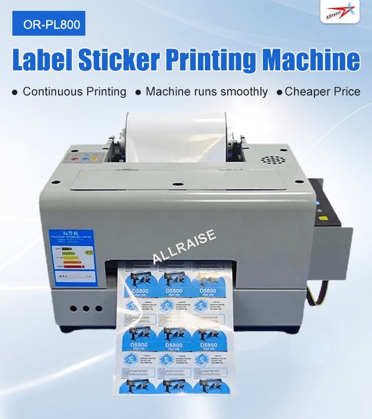 Cheap Label Printing Machine for Small Business Roll Sticker Printer