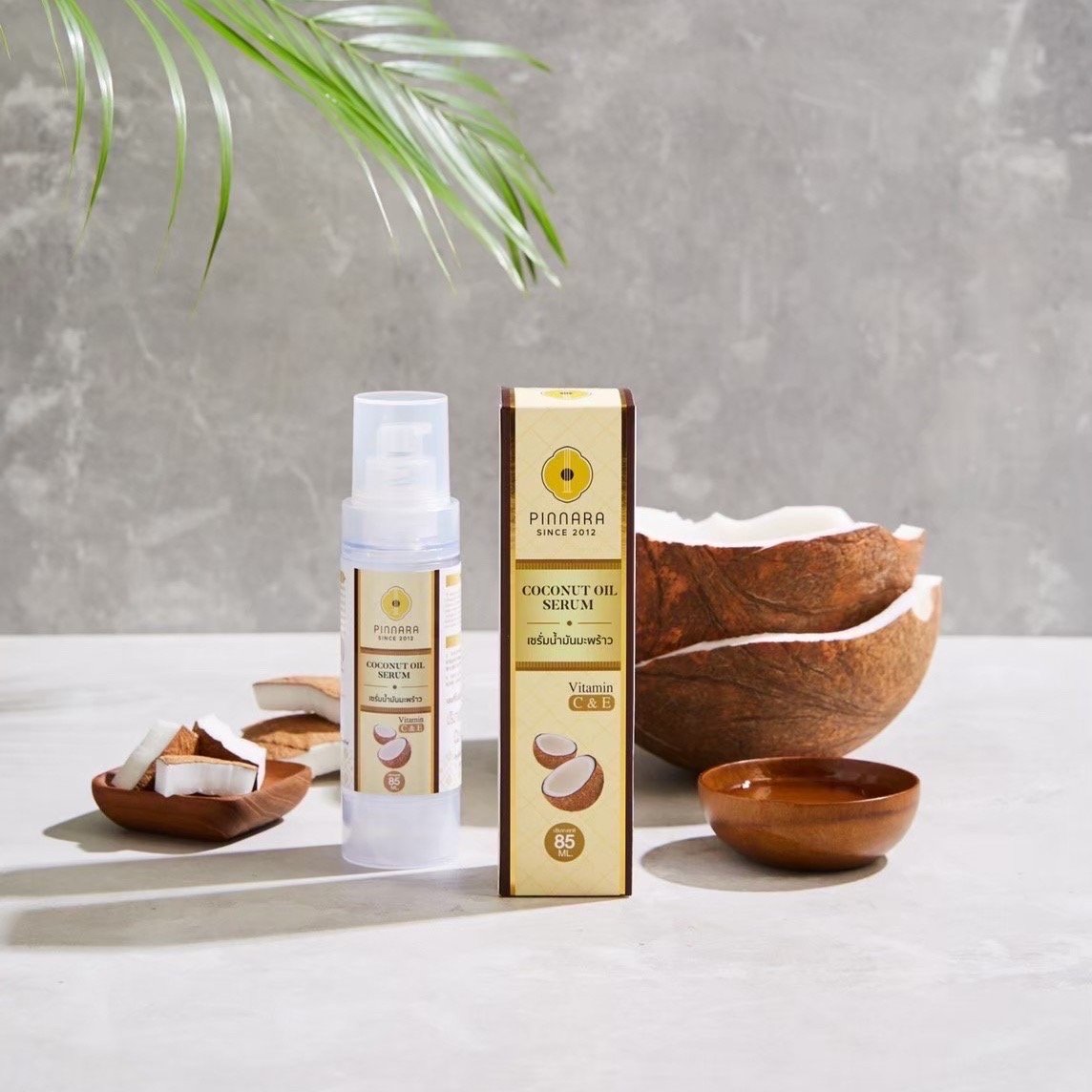 PINNARA COCONUT OIL SERUM 85ml. nanathaisouq