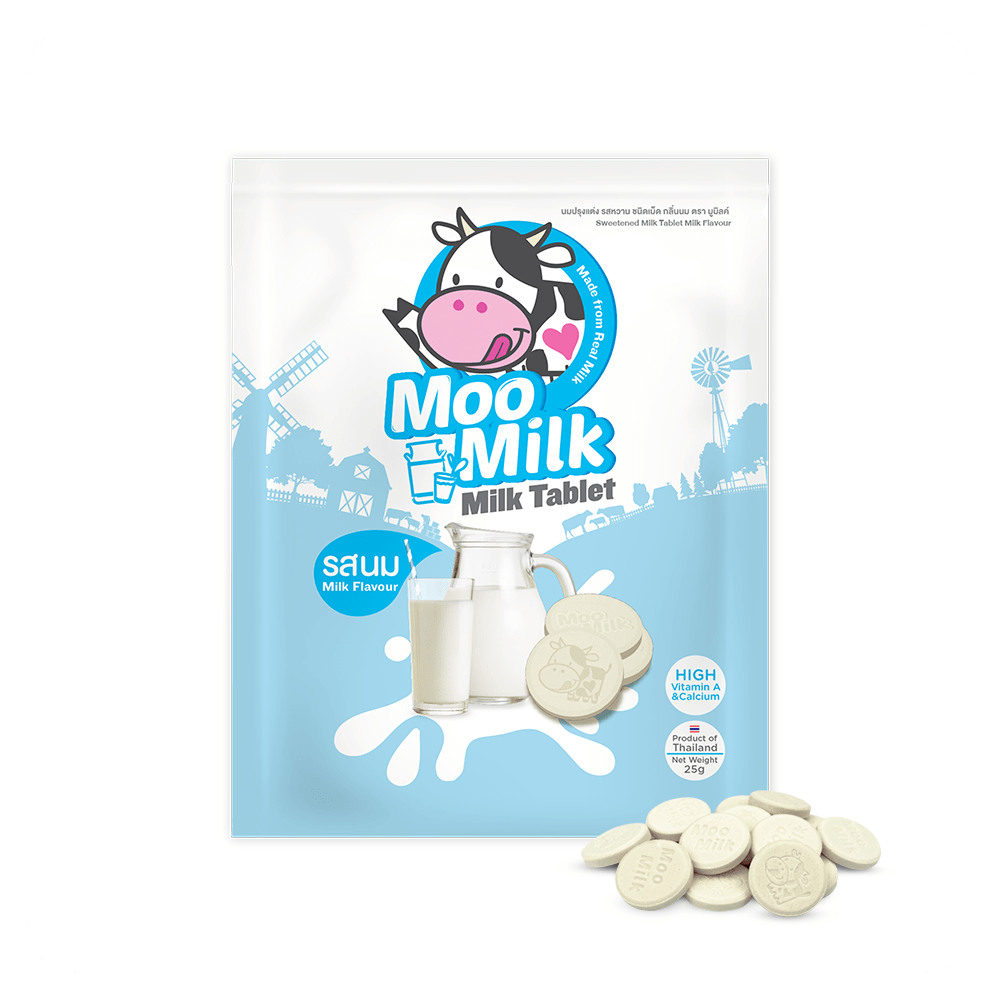 Moomilk Milk Tablet Milk Flavour sunfoodthailand
