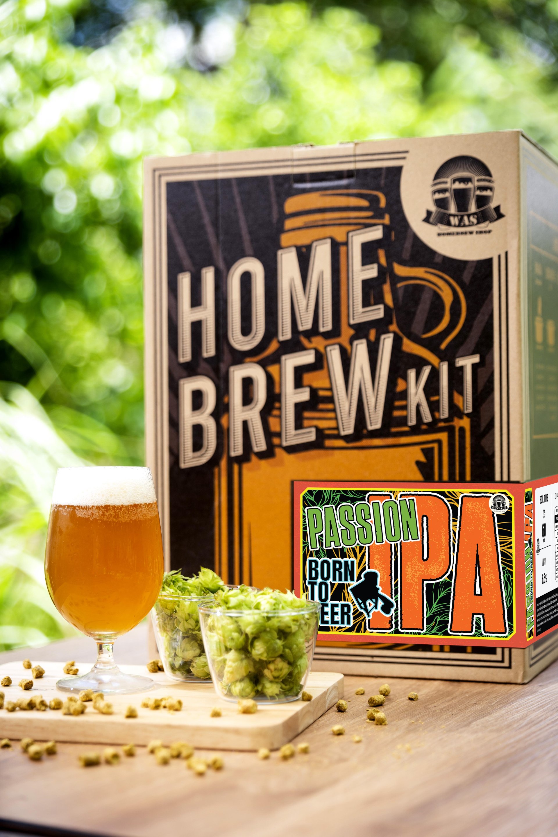 WAS HOMEBREW KIT Passion IPA By Born to beer 4/10/20Liters washomebrew