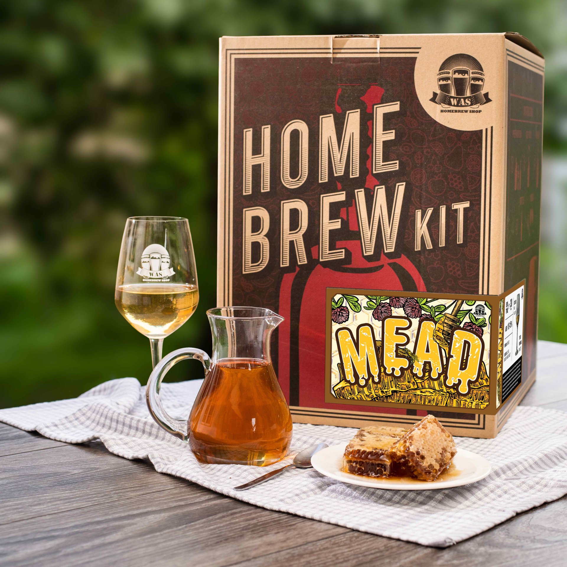 WAS HOMEBREW KIT Mead 4/10 Liters washomebrew