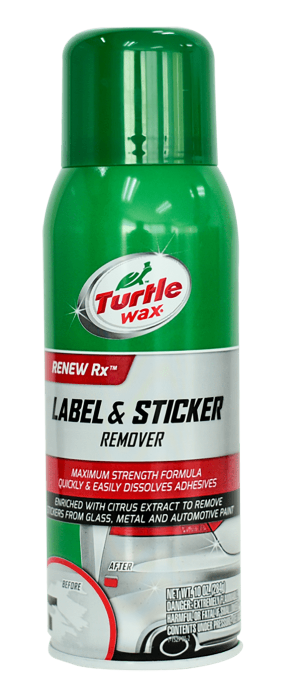 TW. Label & Sticker Remover Spray 10 oz เทอร์เทิ่ลแว็กซ์ สเปรย์ล้างคราบกาวและสติ๊กเกอร์ 295 cc
