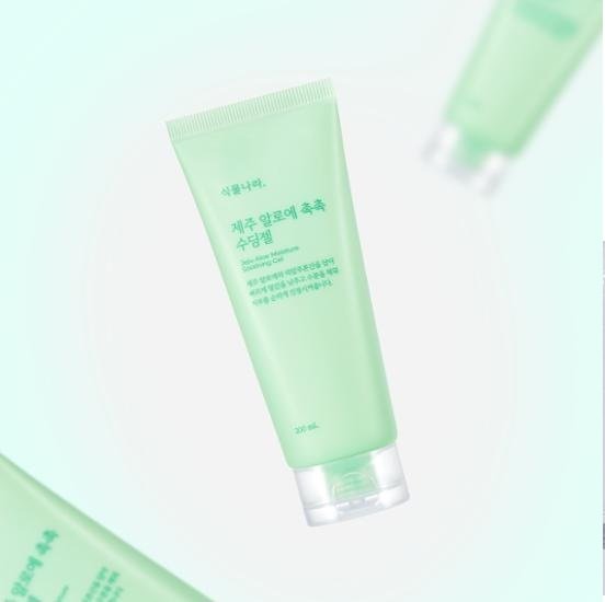 Shingmulnara Jeju aloe moisture soothing gel 200ml testerkorea