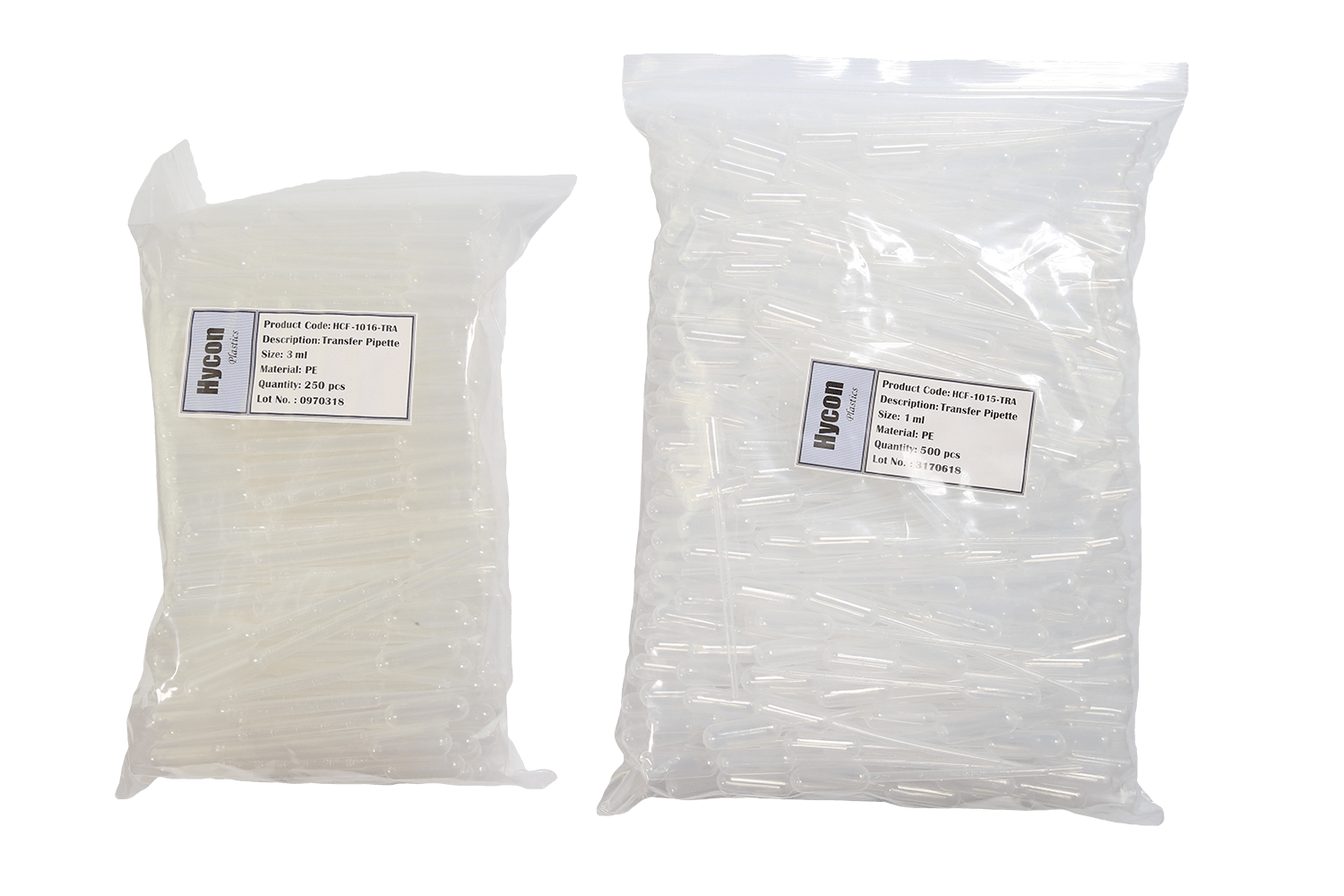 Transfer Pipette PE., Hycon unionsci