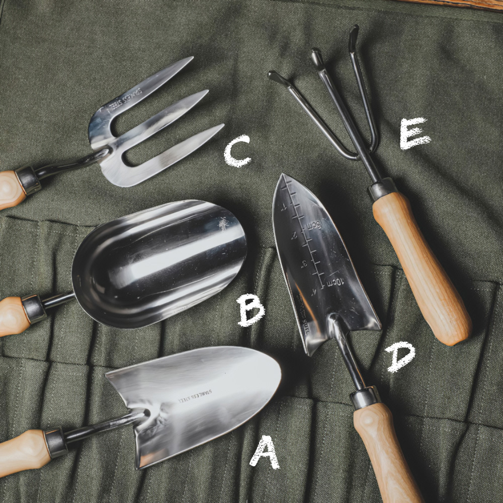 Stainless Steel Garden Tools