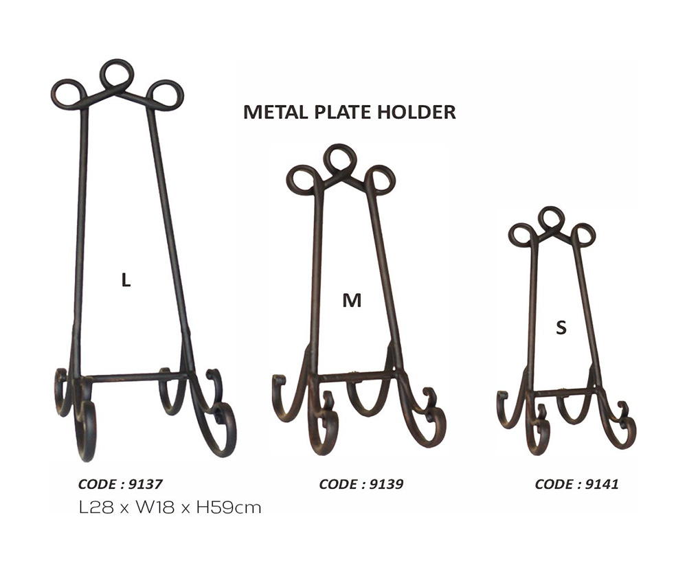 Metal Plate Holder