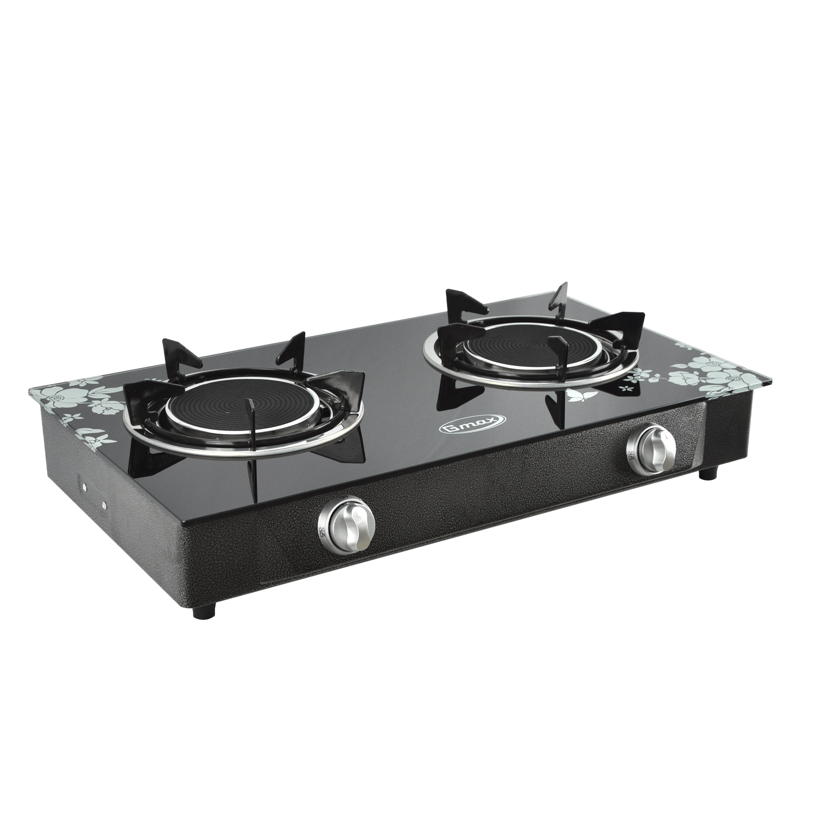 Gmax Tempered Glass Gas Stove 2 Burner Infrared GL702I502 gmax