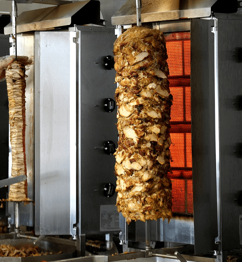 Gmax Shawarma Gas Grill Kebab Stove 4 Burner SK704 gmax