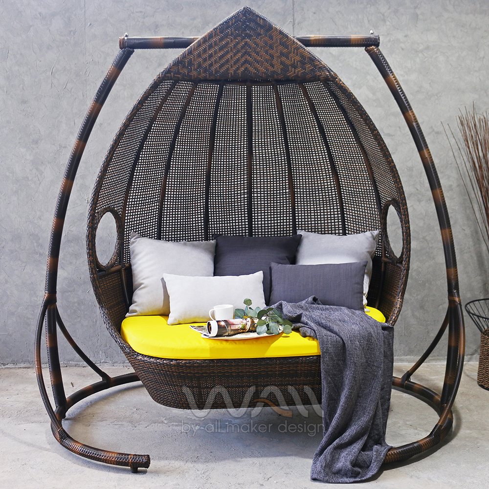 Rattan Hanging Chair allmakerdesign