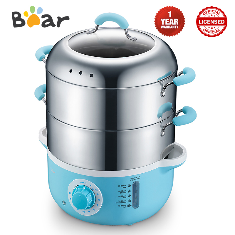 Bear Electric Food Steamer BR0013 หม้อนึ่งไฟฟ้า Bearthailand