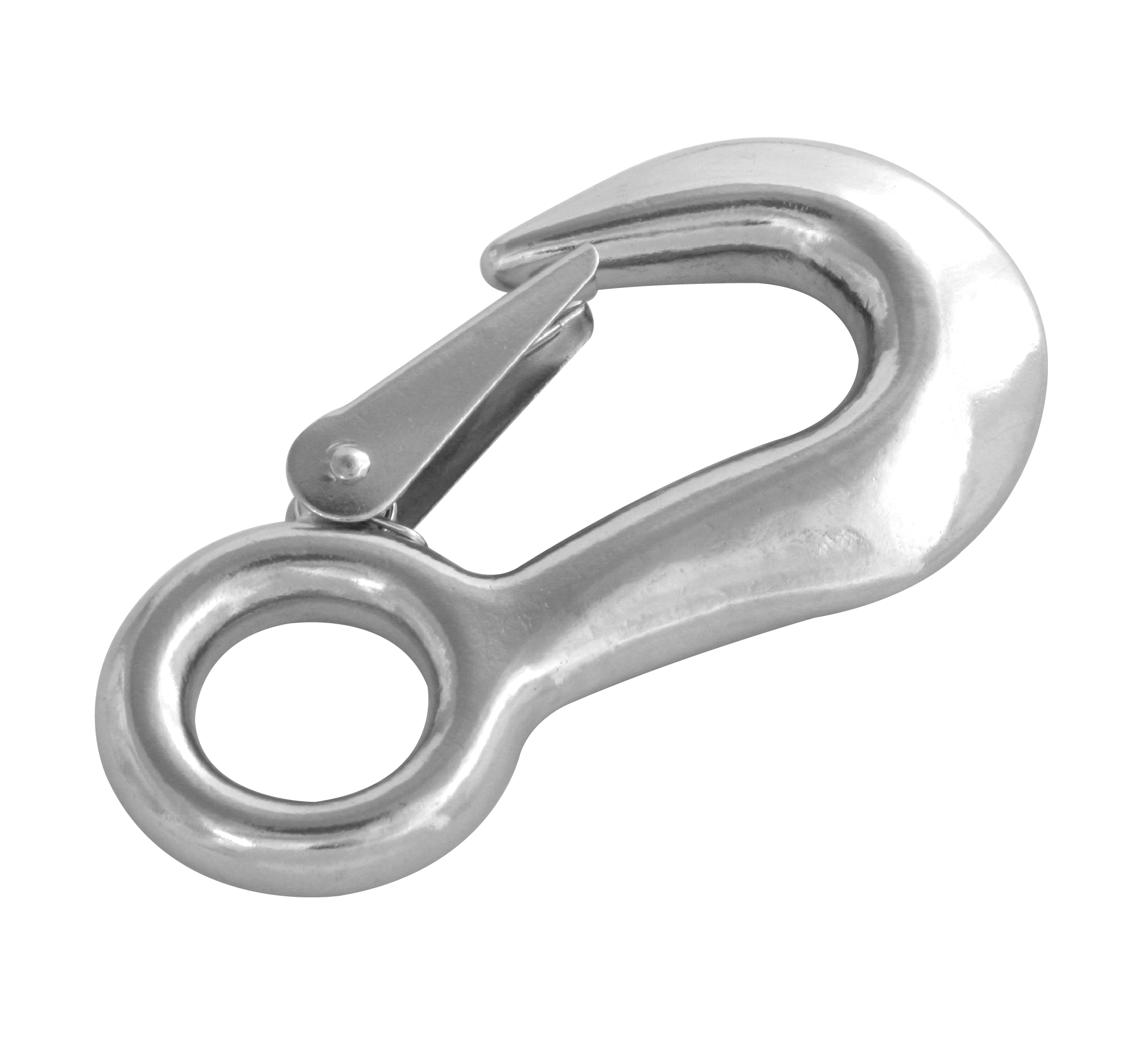 Heavy safety snap hook (with safety latch) strudyna