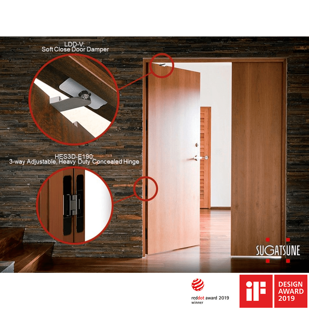 DOOR DAMPER For Heavy Doors blueinter