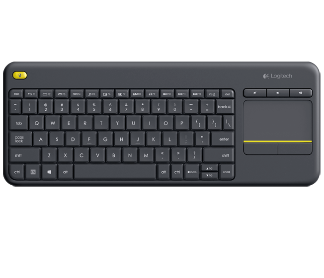 Living Room Keyboard K400 Plus Black innovationtech