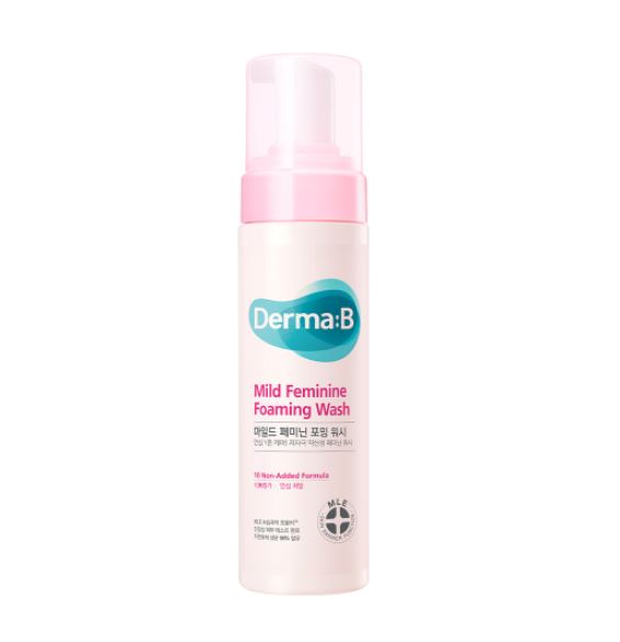 DermaB Mild Feminine Foaming Wash 200ml testerkorea