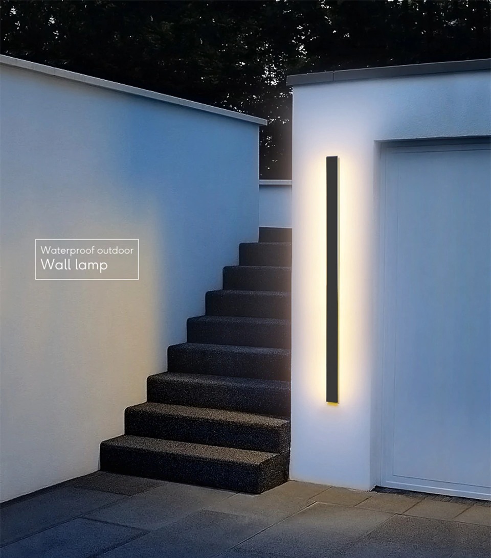 Outdoor Wall Lamp LED Long Wall Lamp IP65 lightgallerydesign