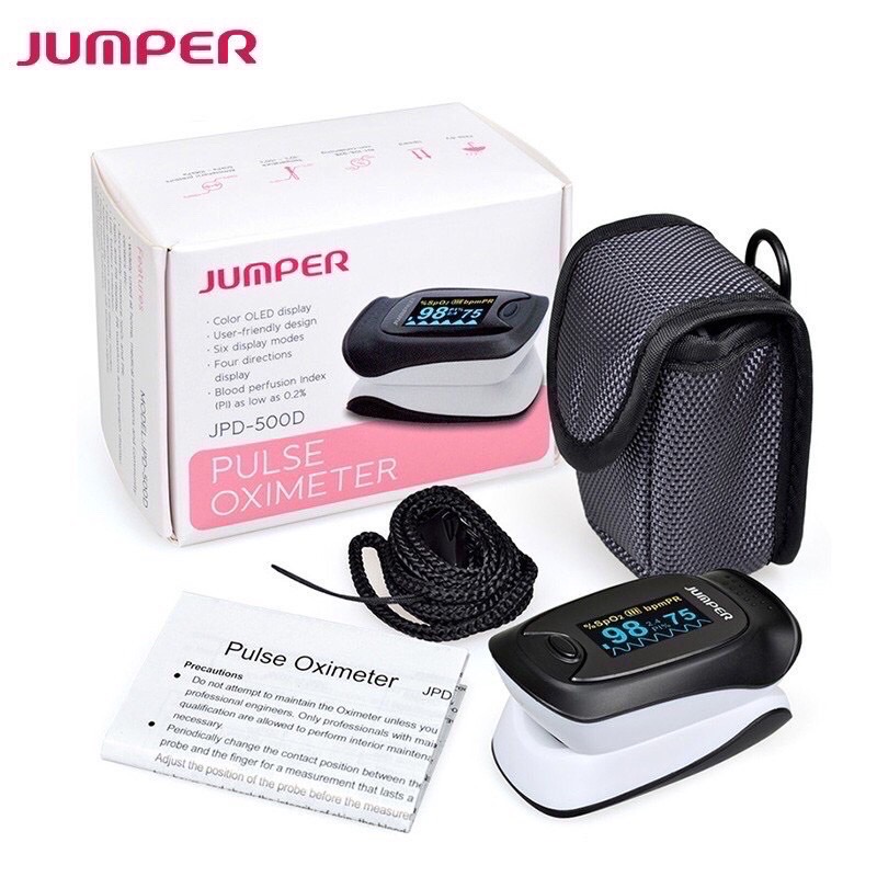 Pulse Oximeter JUMPER Model JPD500D jetmedicalthailand