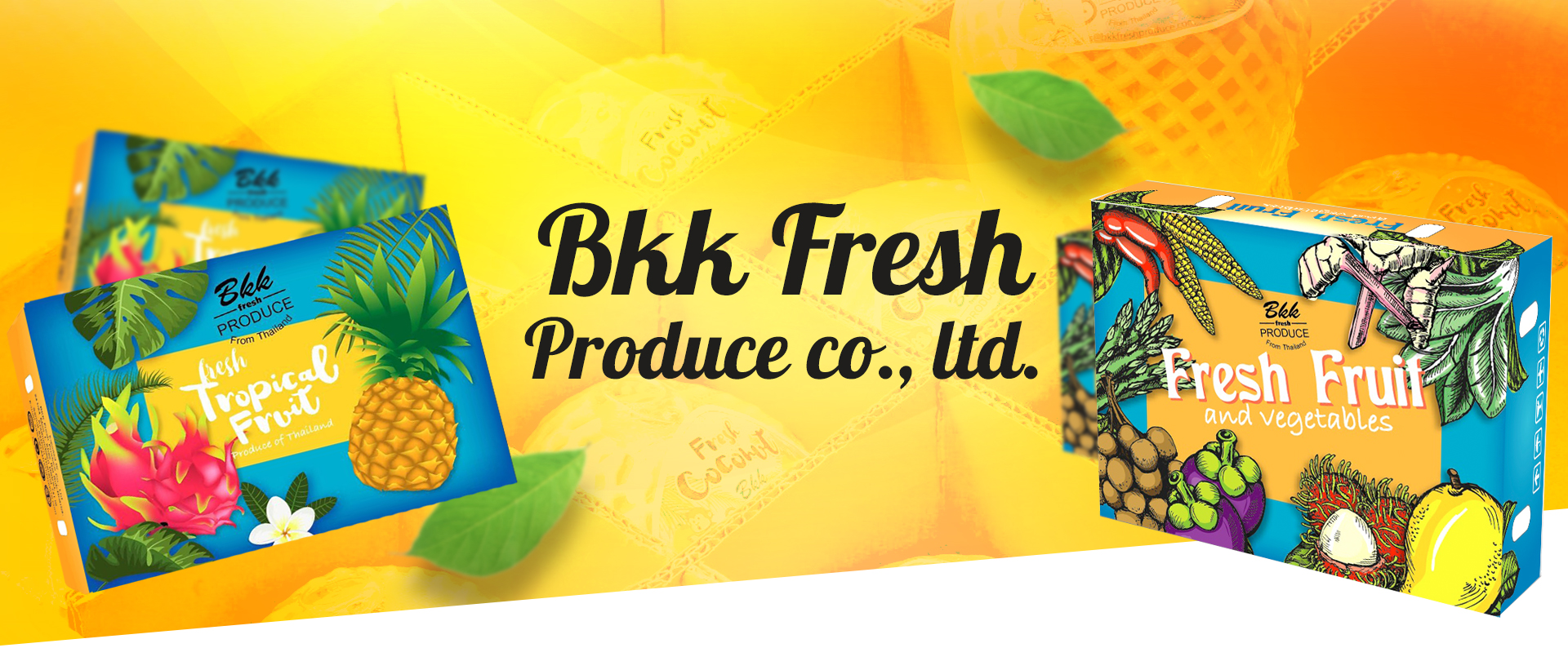 BKK FRESH PRODUCE CO.,LTD. is a worldwide trustworthy supplier of fresh