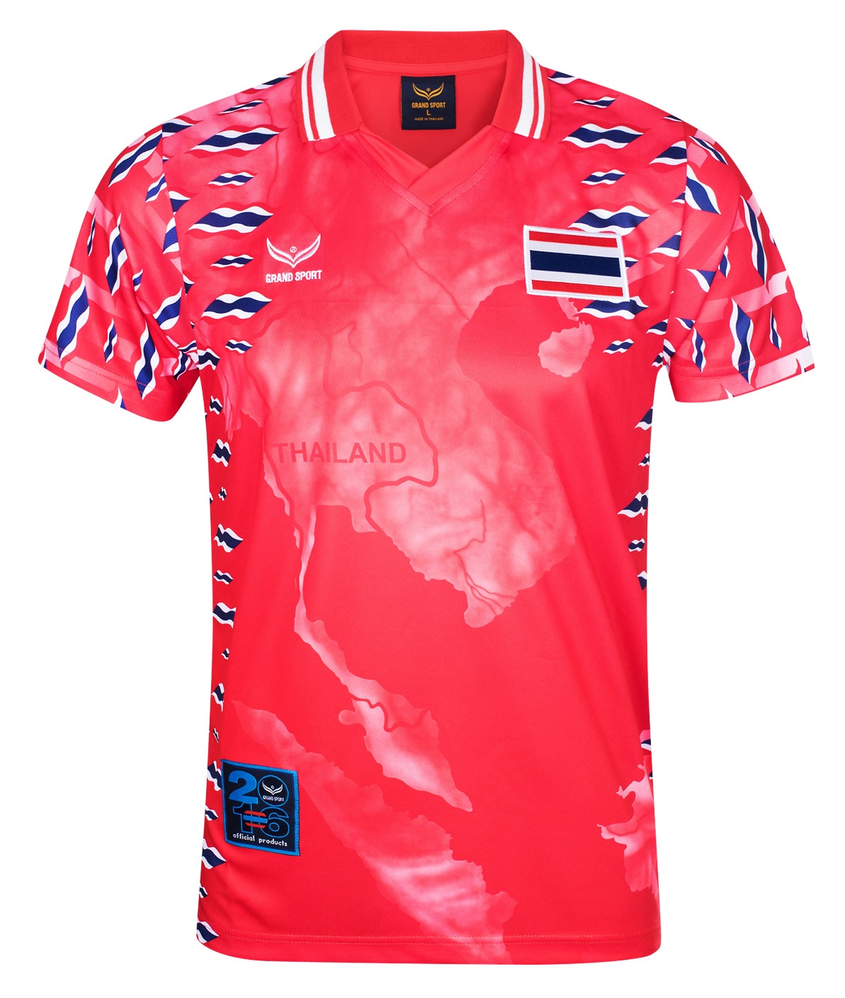 Limited Thailand National Team Thai Football Soccer Jersey Shirt Retro