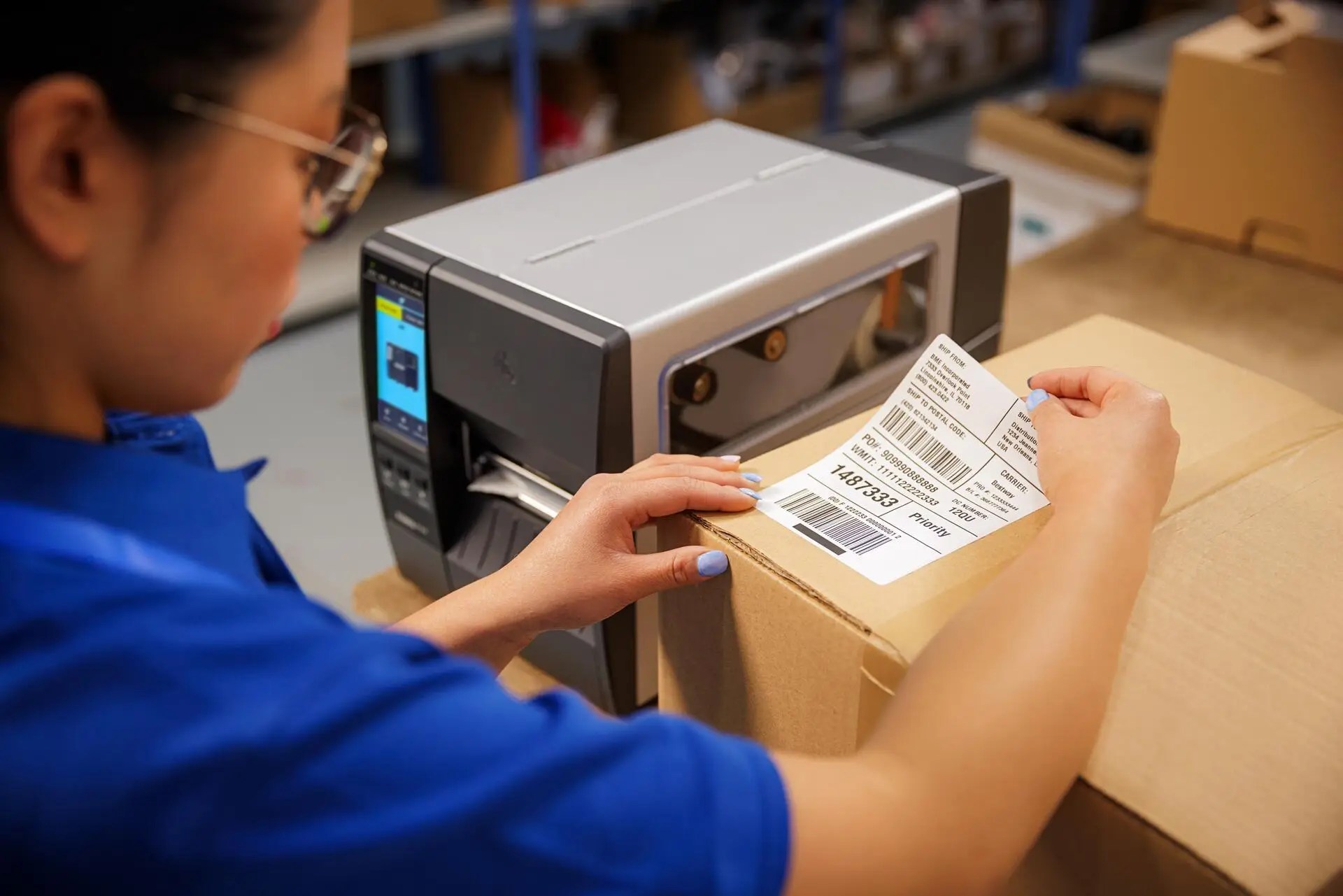 Zebra ZT231 TT Industrial Barcode Printer cps