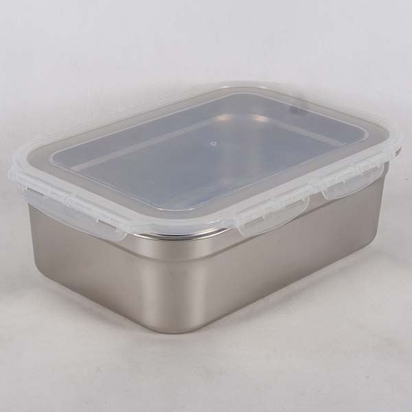 Stainless steel box with lid 7.8 lt. chaokohhotelsupplies