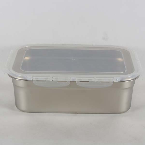 Stainless steel box with lid 7.8 lt. chaokohhotelsupplies