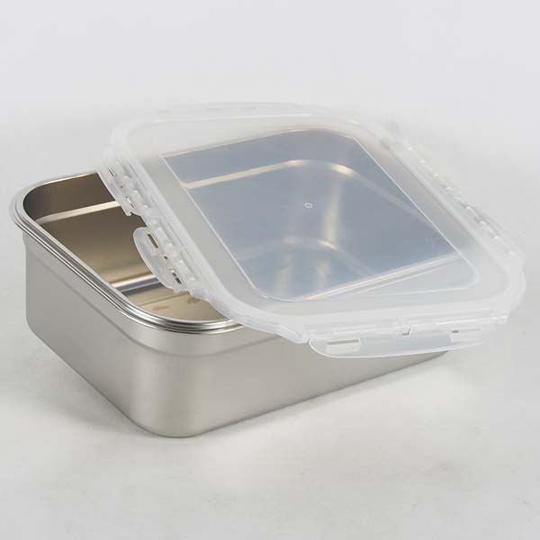 Stainless steel box with lid 7.8 lt. chaokohhotelsupplies