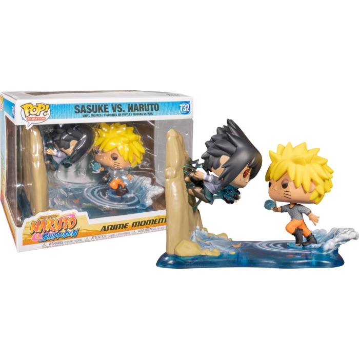 Funko Pop! ANIMATION Anime Moment Sasuke vs Naruto 732 shanedastoys