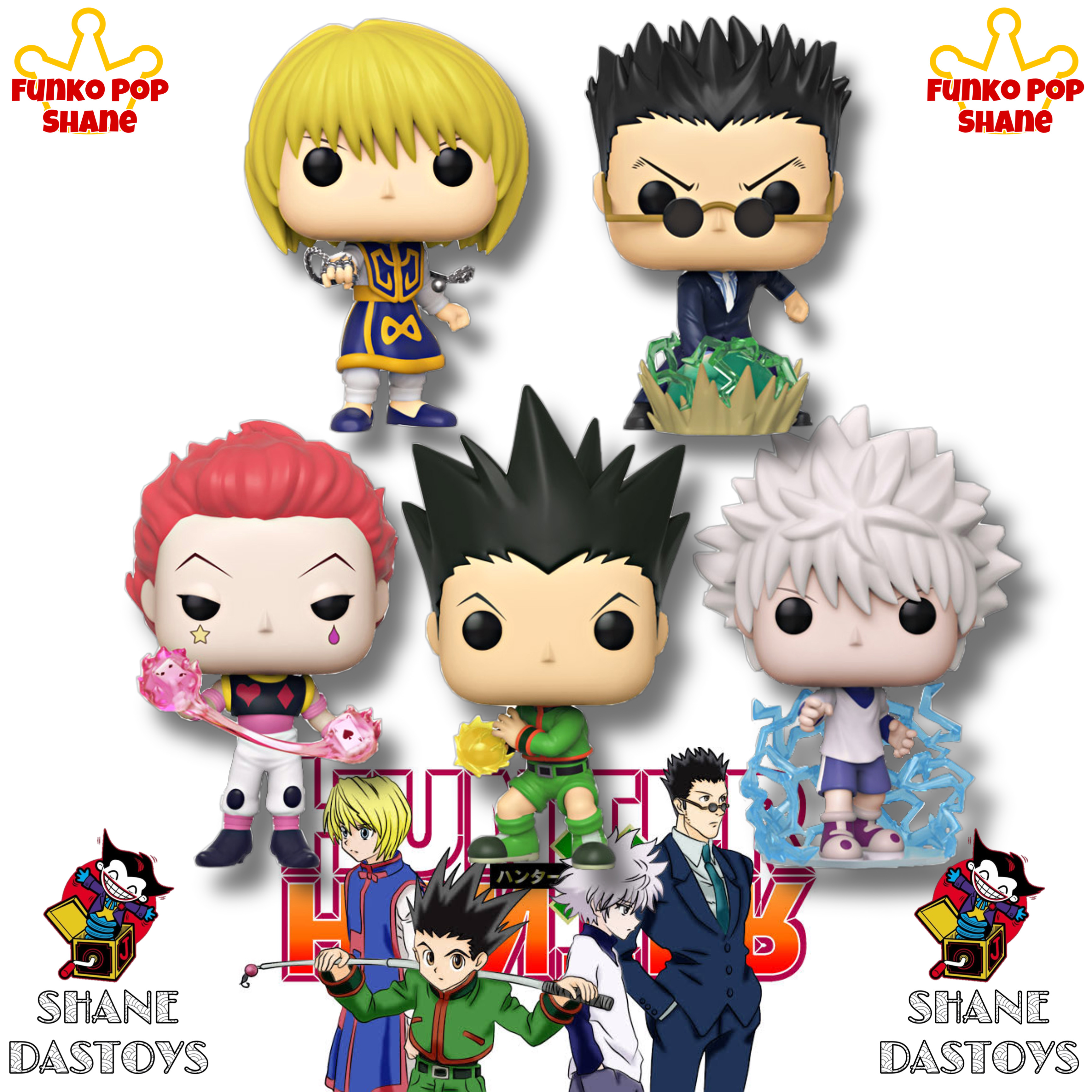 Funko Pop! ANIMATION Hunter X Hunter shanedastoys Funko Pop! ANIMATION Hunter X Hunter shanedastoys