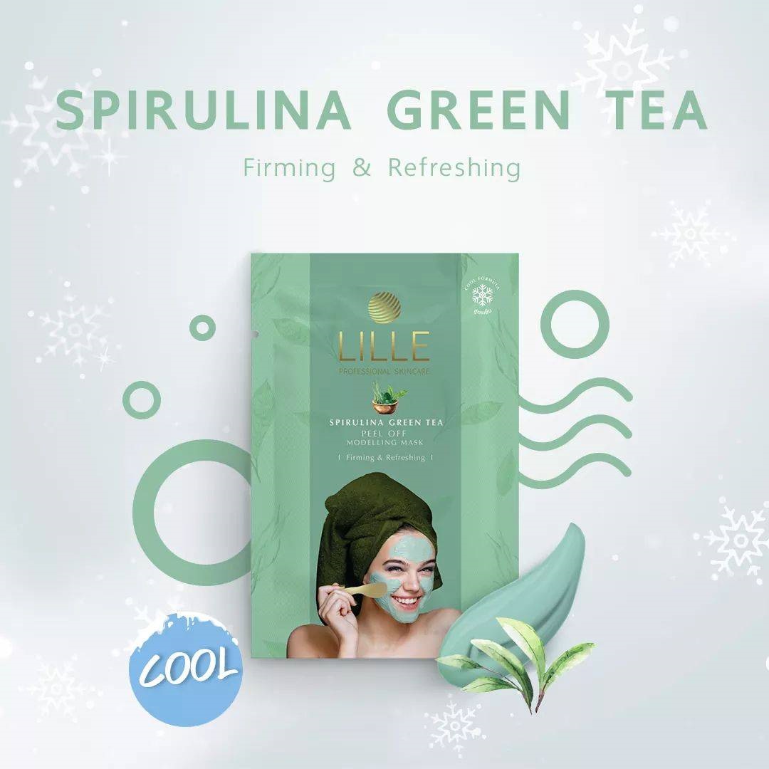 SPIRULINA GREEN TEA PEEL OFF MODELLING MASK nanathaisouq