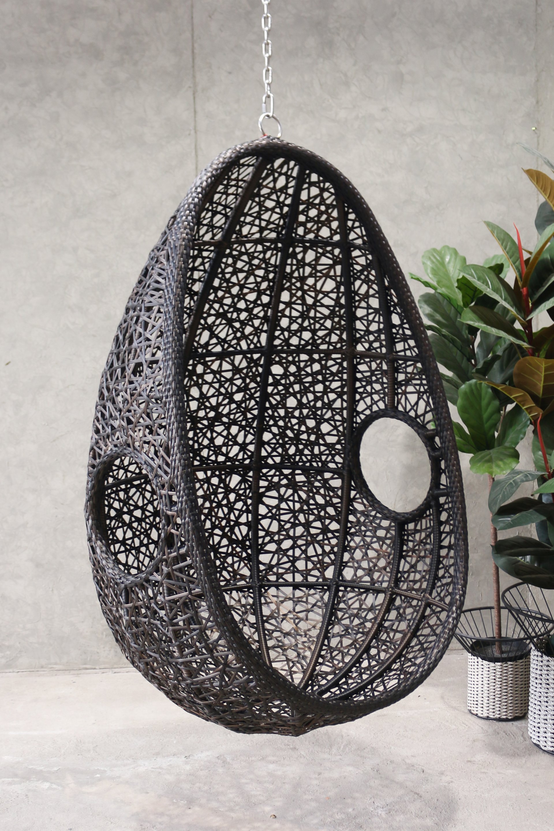 Rattan Hanging Chair allmakerdesign