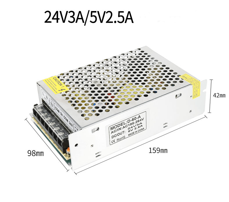 Power supply 5V/24V servopluscnc