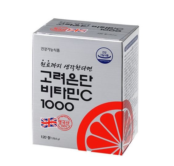 Korea Eundan Vitamin C 1000 120 Tablets testerkorea