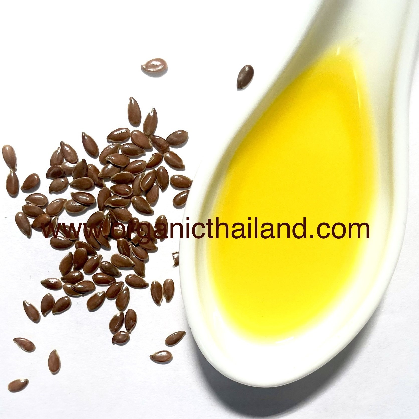Virgin Flaxseed Oil 100cc organicthailand